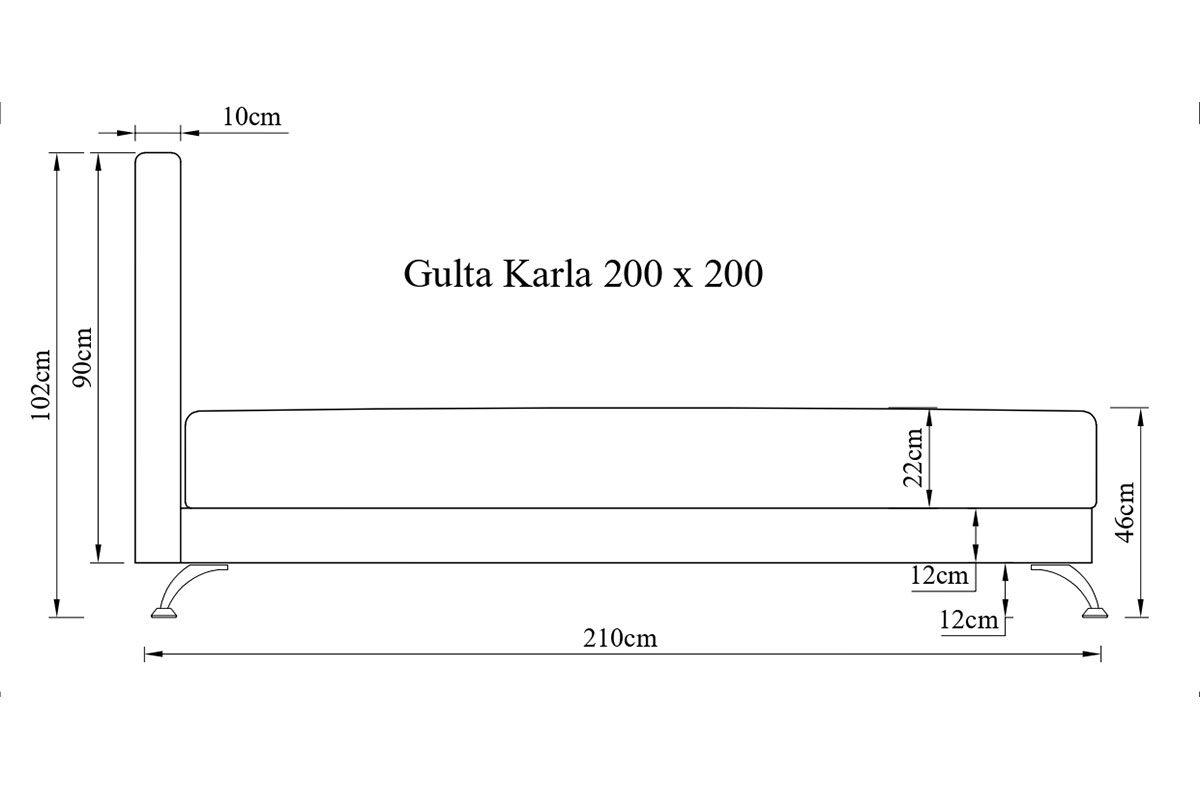 Gulta KARLA 200x200